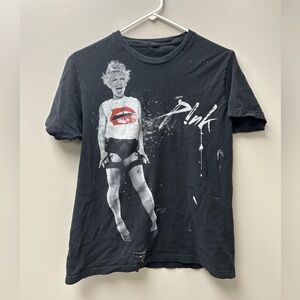 P!nk The Truth About Love 2013 Black Tour‎ Shirt